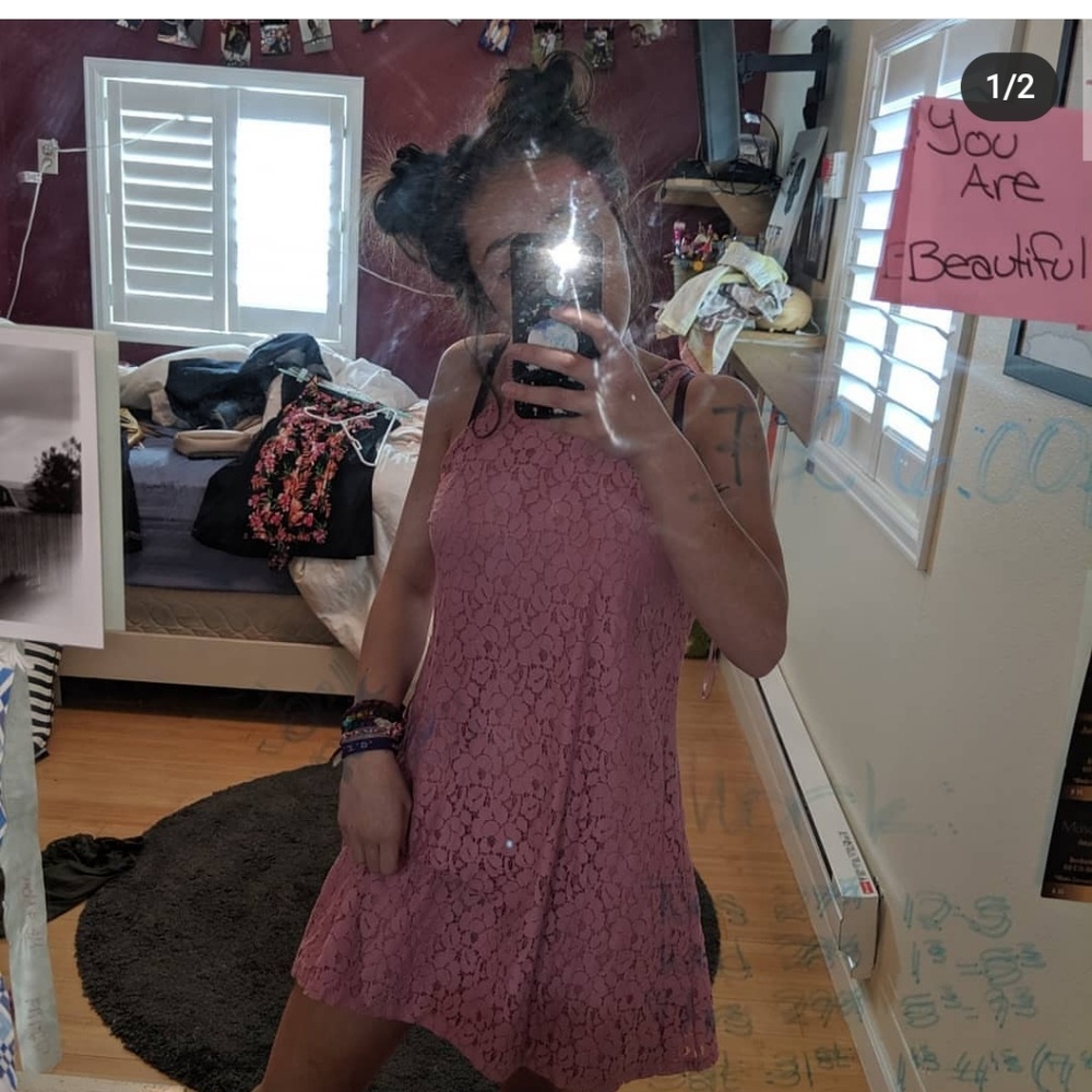 Pink dress